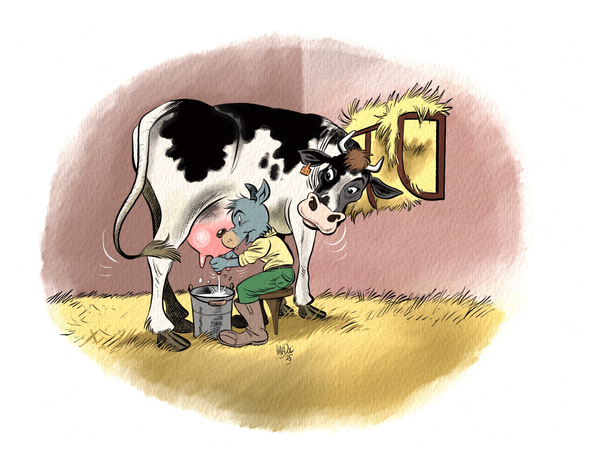 Tchot Leu i minge éne waufe