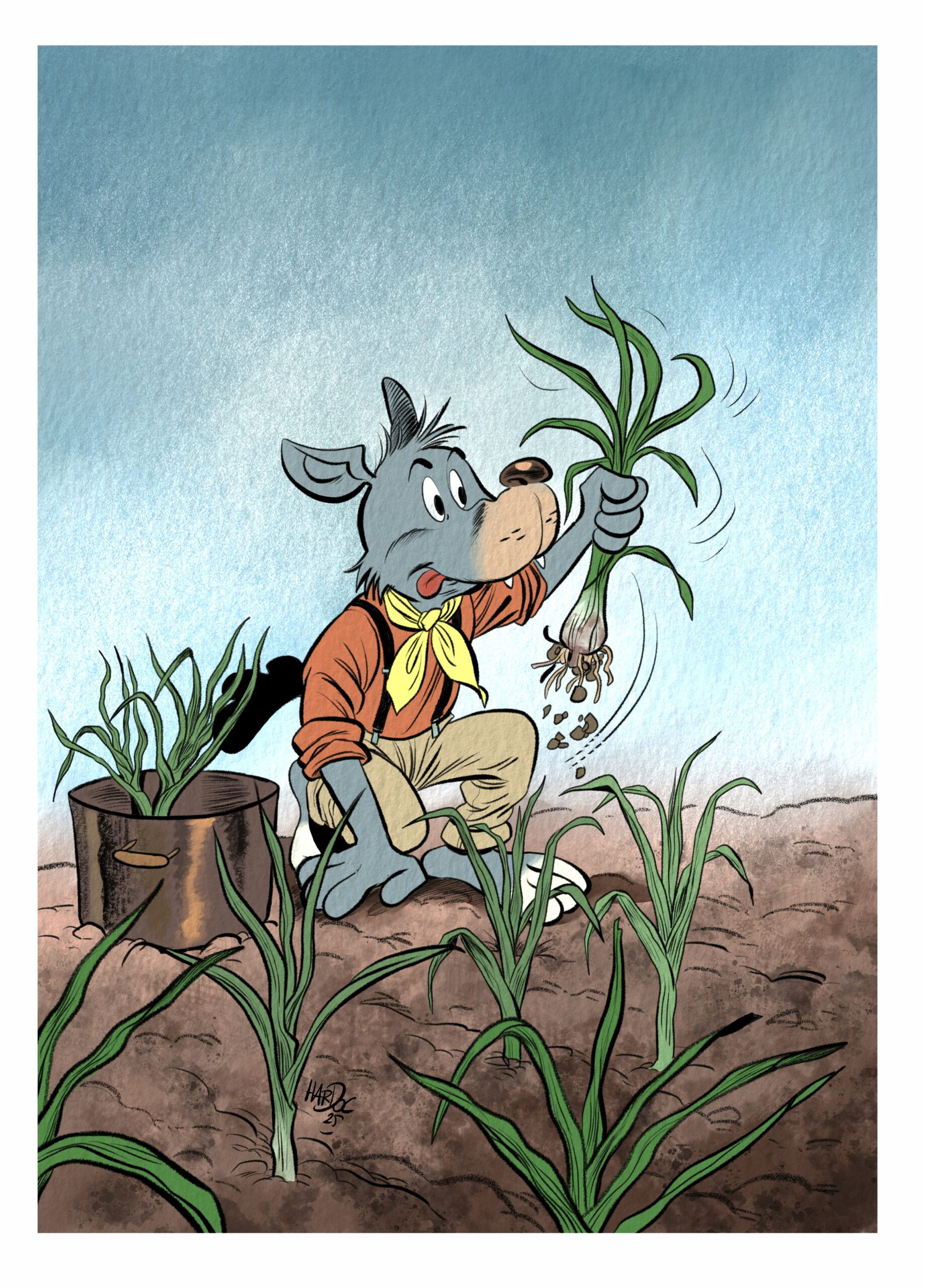 Tchot Leu i jue à ch'ju d'javelot